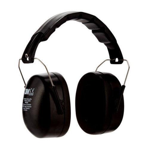CASCOS OREJERAS ACOLCHADAS CON DIADEMA PLEGABLE PROTECCION AUDITIVA PELTOR 90563E-1 SNR-30DB NEGRO 3M 7100333470_1