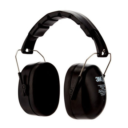 CASCOS OREJERAS ACOLCHADAS CON DIADEMA PLEGABLE PROTECCION AUDITIVA PELTOR 90563E-1 SNR-30DB NEGRO 3M 7100333470_2