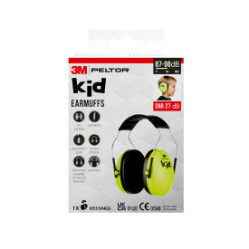 Protetores Auriculares 3M Neon Verde / KIDV 27 dB_0
