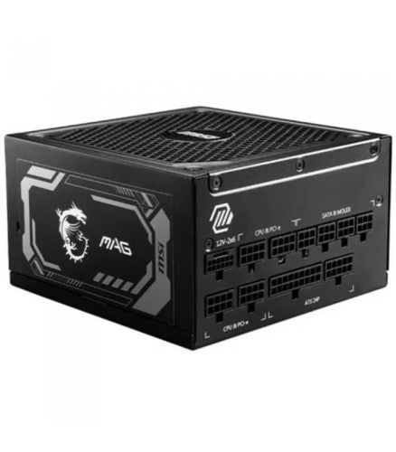 MSI MAG A1250GL PCIE5 unidad de fuente de alimentación 1250 W 24-pin ATX 1U Negro_0