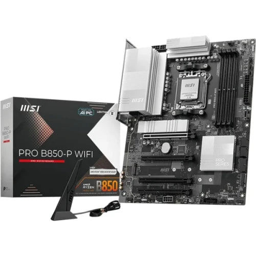 MSI PRO B850-P WIFI placa base AMD B850 Zócalo AM5 ATX_0