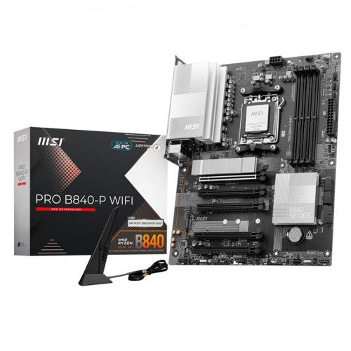 MSI PRO B840-P WIFI placa base AMD B840 Zócalo AM5 ATX_0