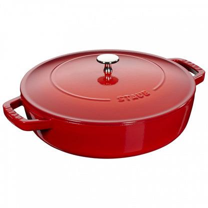 Cocotte Staub Chistera 28 cm Ferro Fundido 3.7L Vermelho