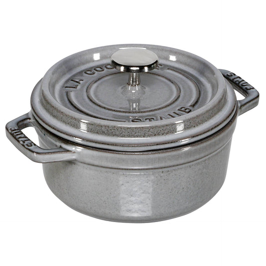 Cocotte de ferro fundido Staub 400ml Cinza Grafite