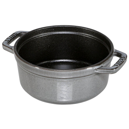 Cocotte de ferro fundido Staub 400ml Cinza Grafite