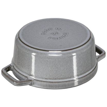 Cocotte de ferro fundido Staub 400ml Cinza Grafite