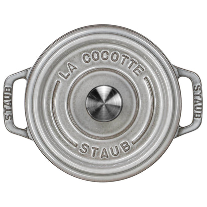 Cocotte de ferro fundido Staub 400ml Cinza Grafite