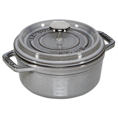 Cocotte de ferro fundido Staub 400ml Cinza Grafite