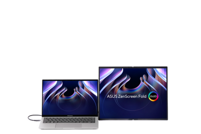 ASUS ZenScreen Fold OLED MQ17QH pantalla para PC 43,9 cm (17.3") 2560 x 1920 Pixeles Quad HD Plata_2