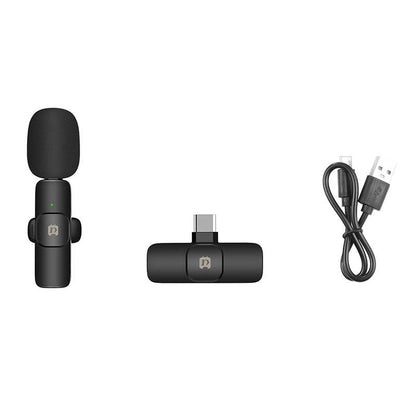 Wireless microphone Puluz PU3151B Lavalier Type C_1
