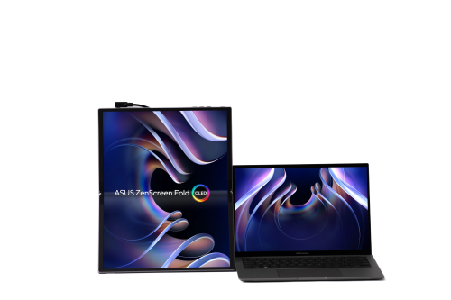 ASUS ZenScreen Fold OLED MQ17QH pantalla para PC 43,9 cm (17.3") 2560 x 1920 Pixeles Quad HD Plata_4
