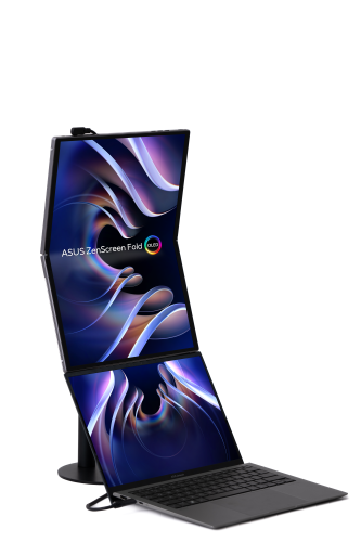 ASUS ZenScreen Fold OLED MQ17QH pantalla para PC 43,9 cm (17.3") 2560 x 1920 Pixeles Quad HD Plata_5