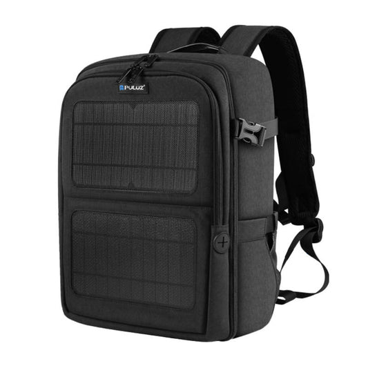Camera backpack with solar panels Puluz PU5018B waterproof_0