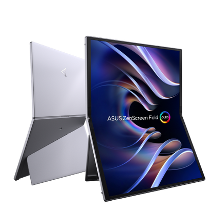 ASUS ZenScreen Fold OLED MQ17QH pantalla para PC 43,9 cm (17.3") 2560 x 1920 Pixeles Quad HD Plata_8