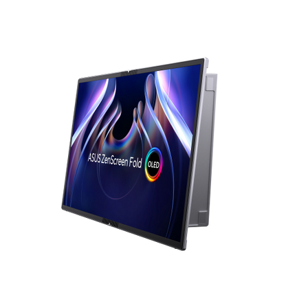 ASUS ZenScreen Fold OLED MQ17QH pantalla para PC 43,9 cm (17.3") 2560 x 1920 Pixeles Quad HD Plata_10