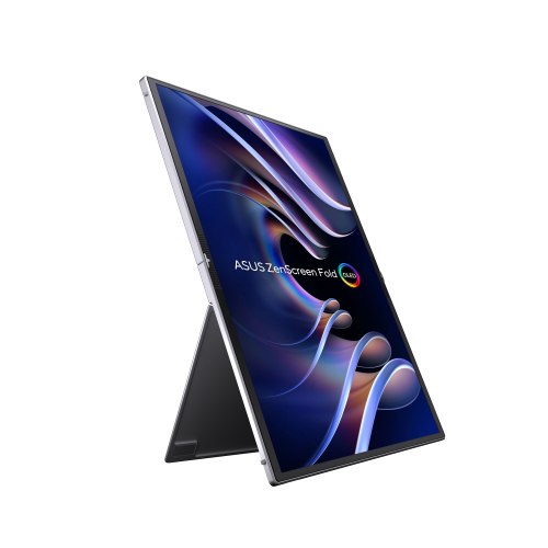 ASUS ZenScreen Fold OLED MQ17QH pantalla para PC 43,9 cm (17.3") 2560 x 1920 Pixeles Quad HD Plata_11