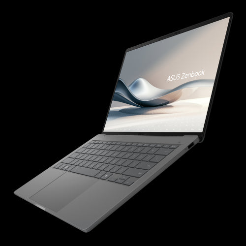 ASUS Zenbook A14 OLED UX3407QA-QD333W Copilot+ PC - Ordenador PortÃ¡til 14" WUXGA (Qualcomm Snapdragon X1-26-100, 32GB RAM, 512GB SSD, Qualcomm Adreno GPU, Windows 11 Home) Gris Islandia - Teclado QWERTY espaÃ±ol_4