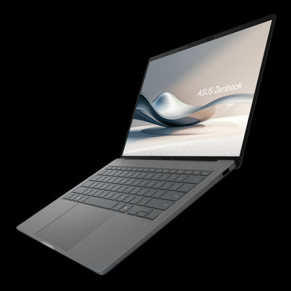 ASUS Zenbook A14 OLED UX3407QA-QD333W Copilot+ PC - Ordenador PortÃ¡til 14" WUXGA (Qualcomm Snapdragon X1-26-100, 32GB RAM, 512GB SSD, Qualcomm Adreno GPU, Windows 11 Home) Gris Islandia - Teclado QWERTY espaÃ±ol_4