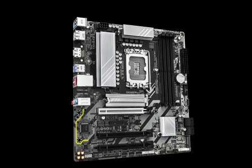 GIGABYTE B860M DS3H Placa base - CPUs Intel Core Ultra, VRM de 5+1+2+1 fases, hasta 9066MHz DDR5, 1xPCIe 5.0 + 1xPCIe 4.0 M.2, LAN 2,5 GbE, USB 3.2 Gen 2_2