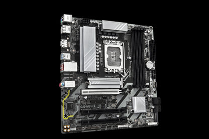 GIGABYTE B860M DS3H Placa base - CPUs Intel Core Ultra, VRM de 5+1+2+1 fases, hasta 9066MHz DDR5, 1xPCIe 5.0 + 1xPCIe 4.0 M.2, LAN 2,5 GbE, USB 3.2 Gen 2_2