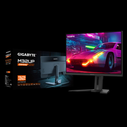 GIGABYTE M32UP 31.5" Monitor de juego UHD - 3840 x 2160, 160 Hz, 1 ms, 350 cd/mÂ², AMD FreeSync Premium Pro, DisplayHDR 400, HDMI 2.1, Displayport 1.4_5