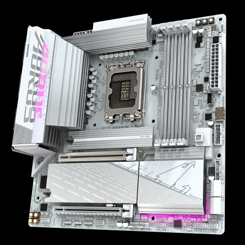 GIGABYTE B860M AORUS ELITE WF6E ICE Intel B860 LGA 1851 (Socket V1) micro ATX_3