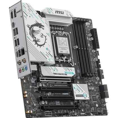 PLACA MSI B860M GAMING PLUS WIFI,INTEL,1851,B860,4DDR5,USB 10GBPS,WIFI,MATX_4