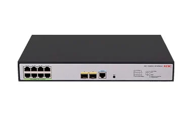 H3C S1850V2-10P-EI L2 Ethernet Switch with 8*10/100/1000BASE-T Ports and 2*1000BASE-X SFP Ports,(AC)_0