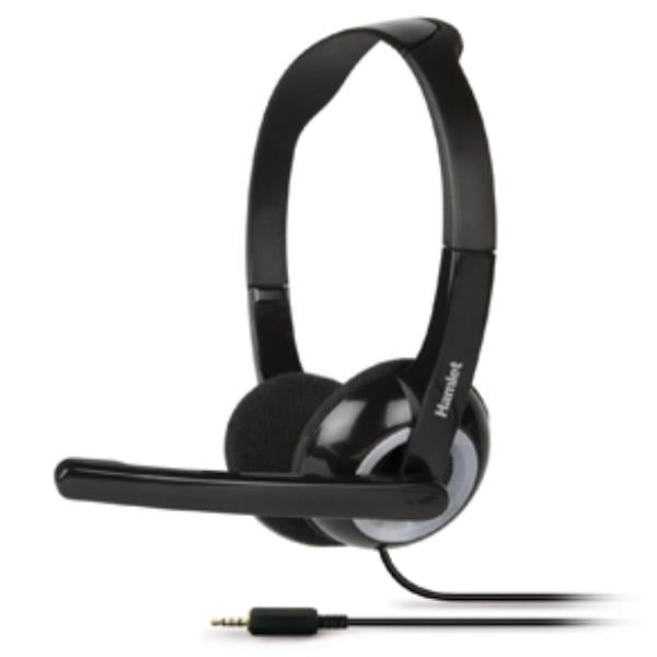 CUFFIA CON MICROFONO - SINGOLO JACK 3.5"_0