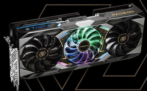 VGA ASROCK RX9070XT TC 16GO,AMD,RX9070XT,16GB,GDDR6,256BIT,2HDMI+2DP (3 VENTILADORES)_0