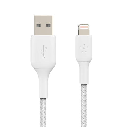 CAVO INTRECCIATO DA USB-A A LIGHTNING 1M - BIANCO_4