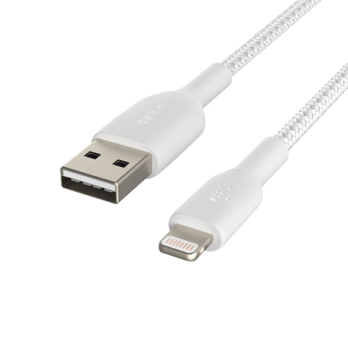 CAVO INTRECCIATO DA USB-A A LIGHTNING 1M - BIANCO_6