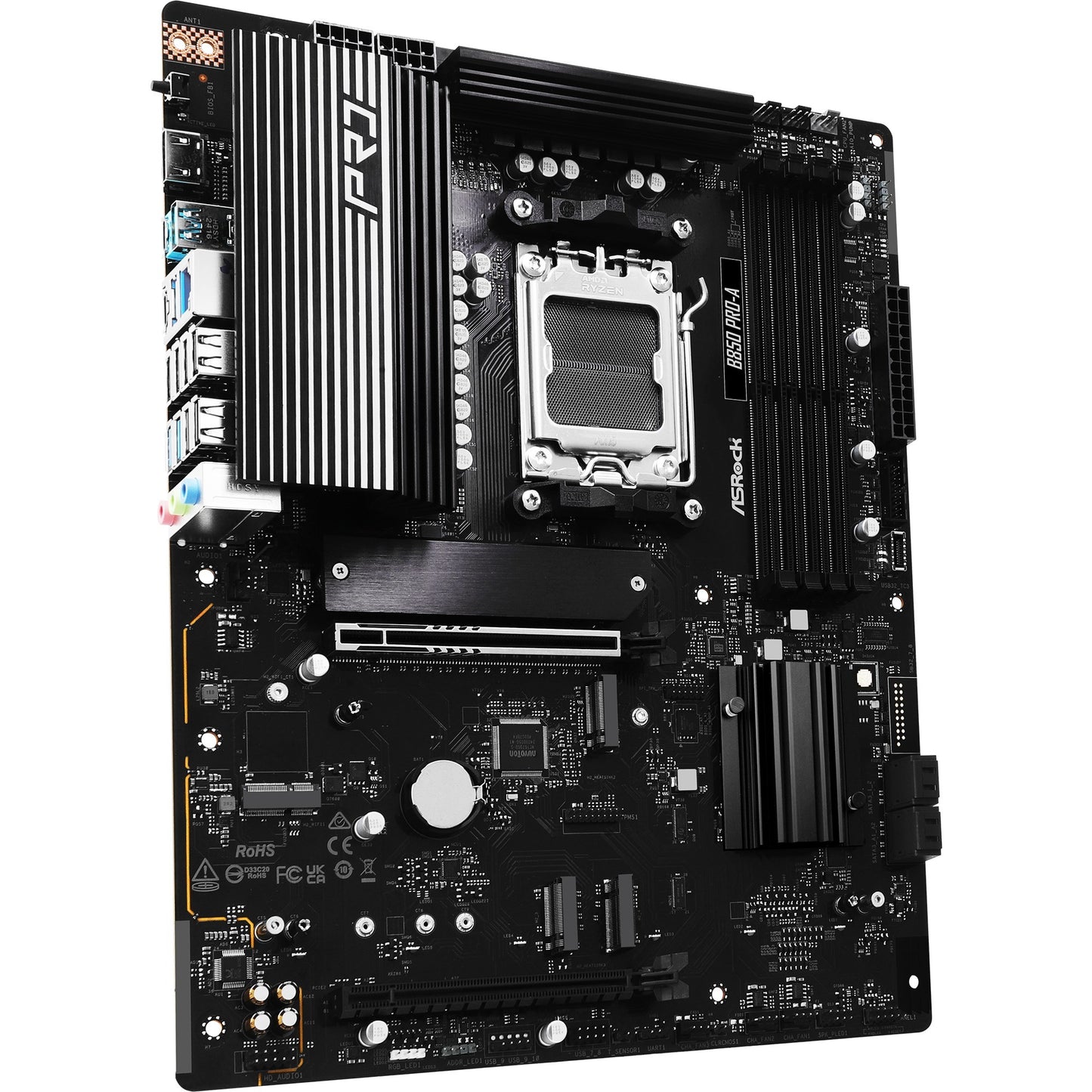 PLACA ASROCK B850 PRO-A,AMD,AM5,B850,USB20G,ATX_4
