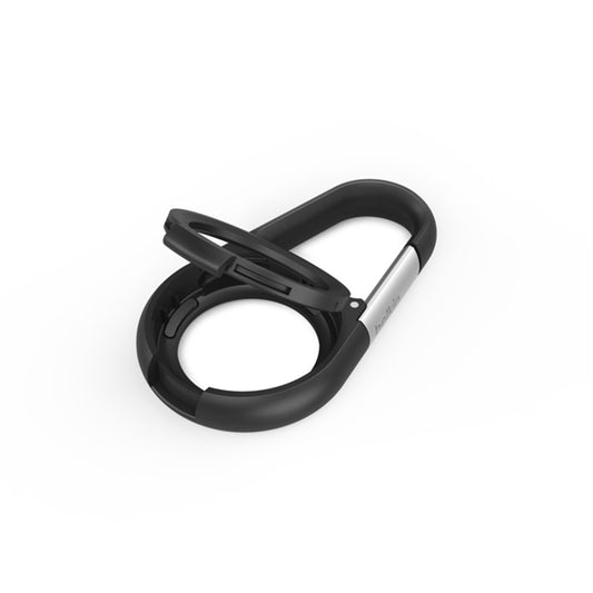 SECURE HOLDER CON MOSCHETTONE PER AIRTAG - NERO_0