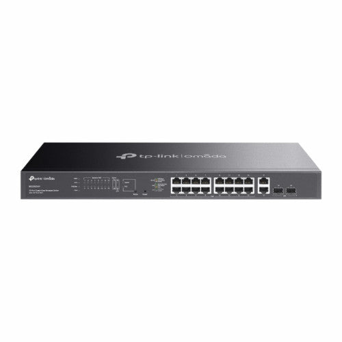 TP-Link ES220GMP switch Gestionado Gigabit Ethernet (10/100/1000) EnergÃ­a sobre Ethernet (PoE) Negro_0
