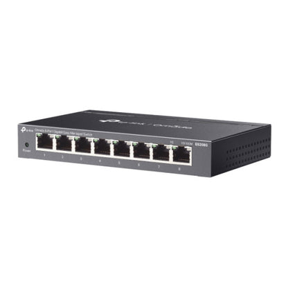 TP-Link ES208G switch Gestionado Gigabit Ethernet (10/100/1000) Negro_3