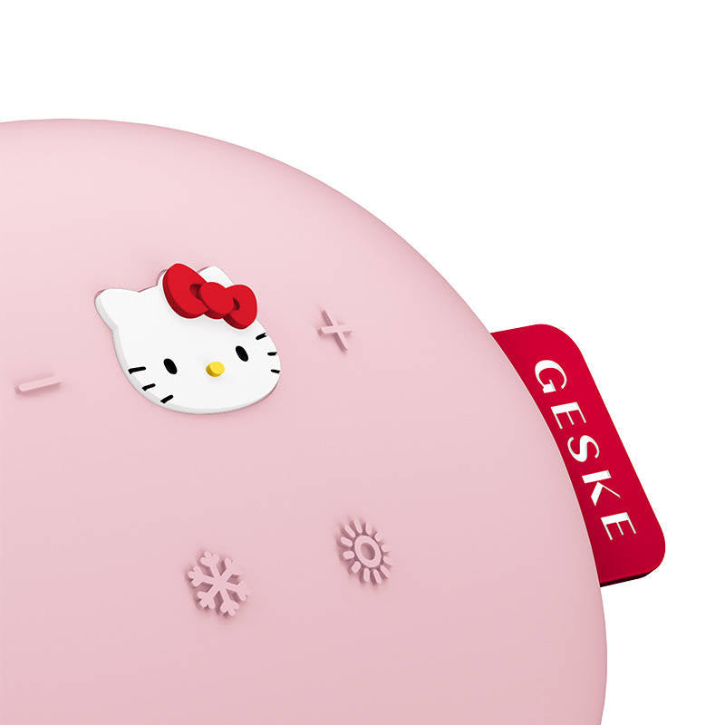 Sonic Facial Massager Warm & Cool 8in1 Geske with APP (Hello Kitty pink)_5