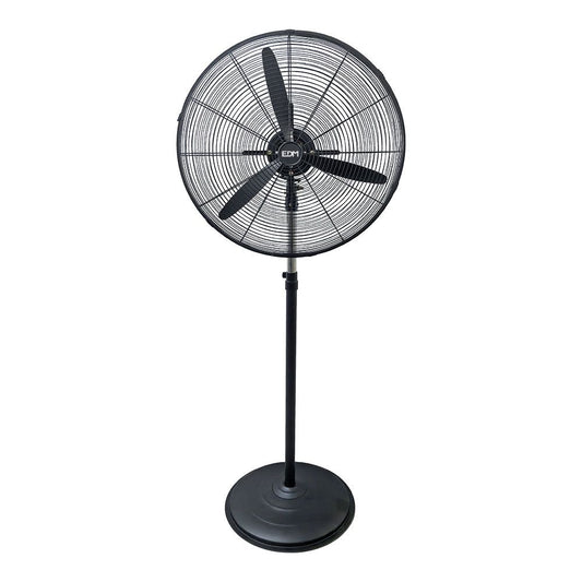 Ventoinha industrial de pÃ© 150 w, preto, Ã¸60 cm_0