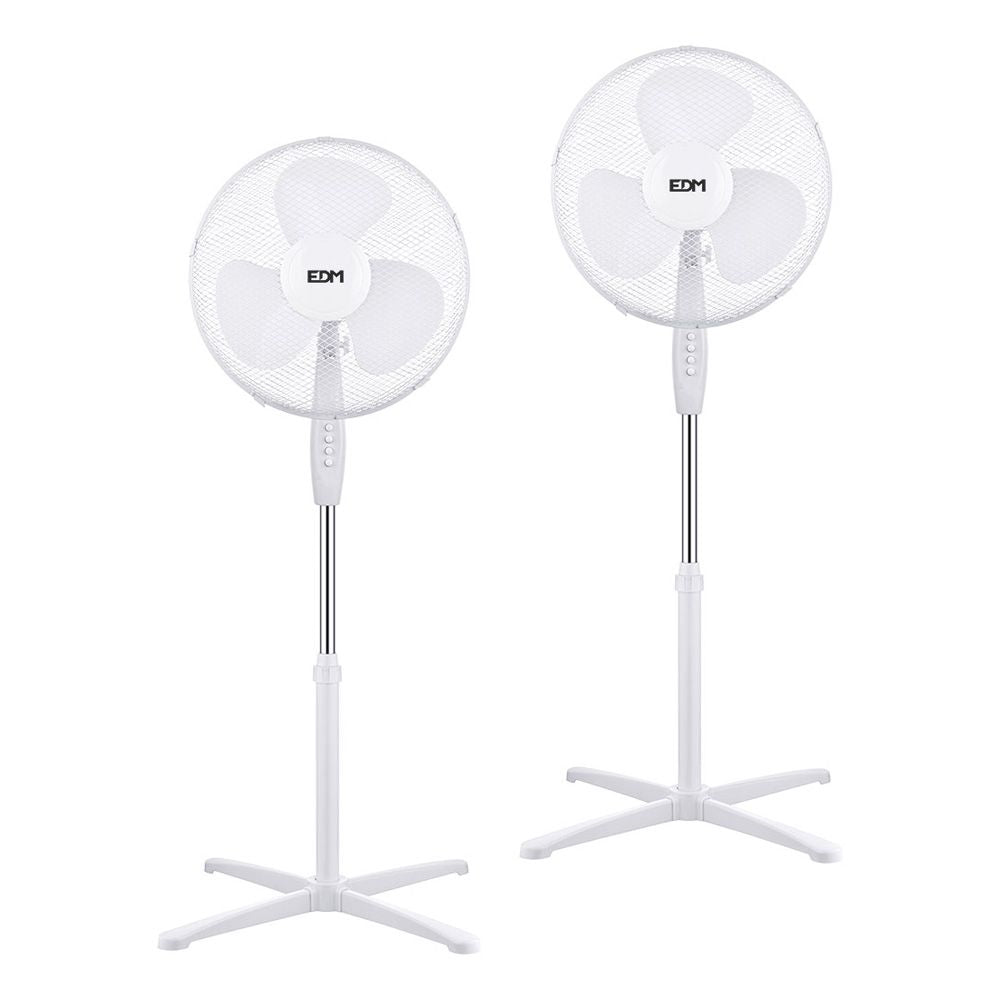 Ventoinhas de pÃ©, 38 w, brancas, Ã¸40 cm, 2 unidades numa caixa_0