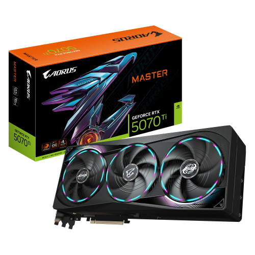 GeForce RTX 5070 Ti AORUS MASTER 16G, Grafikkarte_0