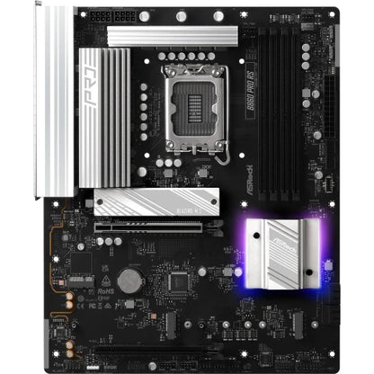 PLACA ASROCK B860 PRO RS,INTEL,1851,B860,4DDR5,256GB,1HDMI+1DP,4SATA3+2M.2,2.5GBLAN,8USB3.2+2USB TYPE-C,ATX_3