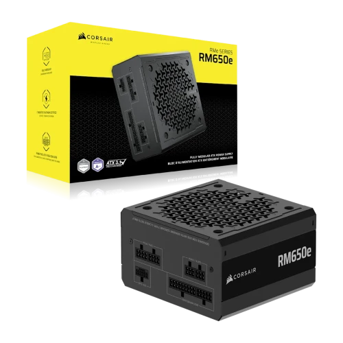 Fonte CORSAIR RM650E / Dourado / Totalmente Modular_2