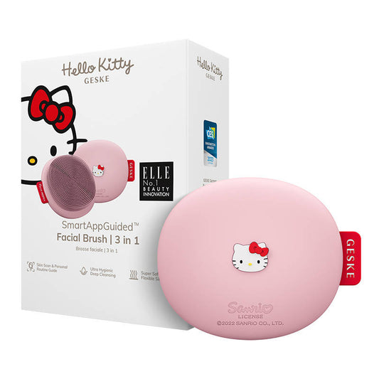 Facial Cleaning Brush 3in1 Geske with APP (Hello Kitty pink)_0