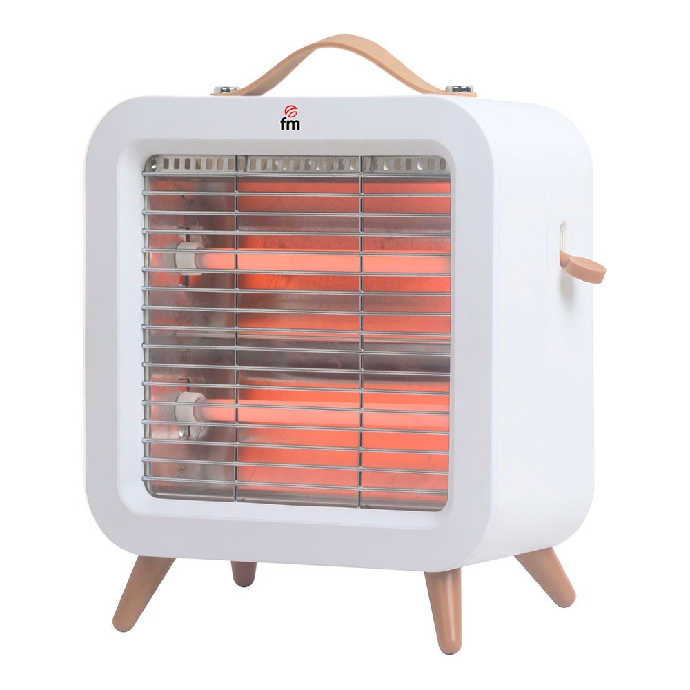 Aquecedor de chÃ£o de quartzo ev-400,400 w, anti-tombamento, branco, 24 x 11 x 26 cm_0