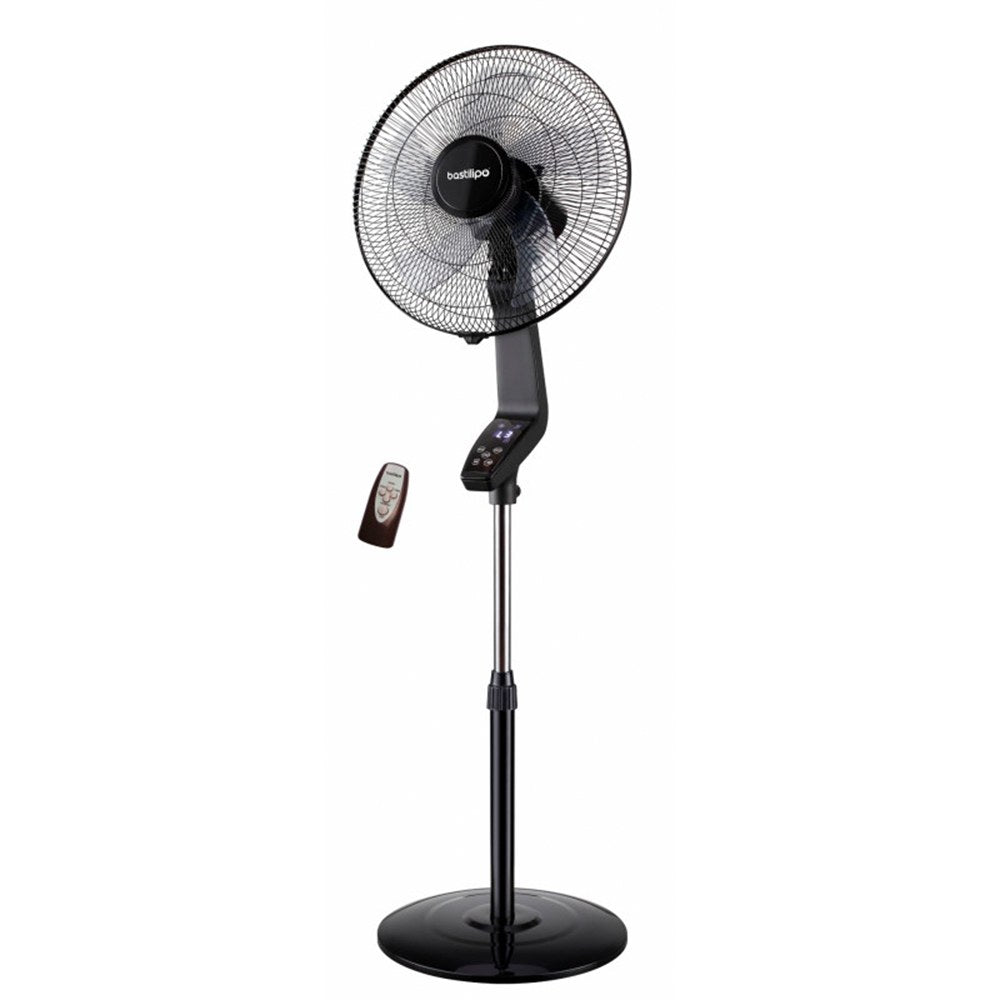 Ventilador de pedestal coÃ­n black 50 w, Ã¸40 cm, preto, 40 x 40 x 129 cm_0