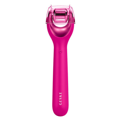 Micro Needle Face Roller 9in1 Geske with APP (magenta)_1
