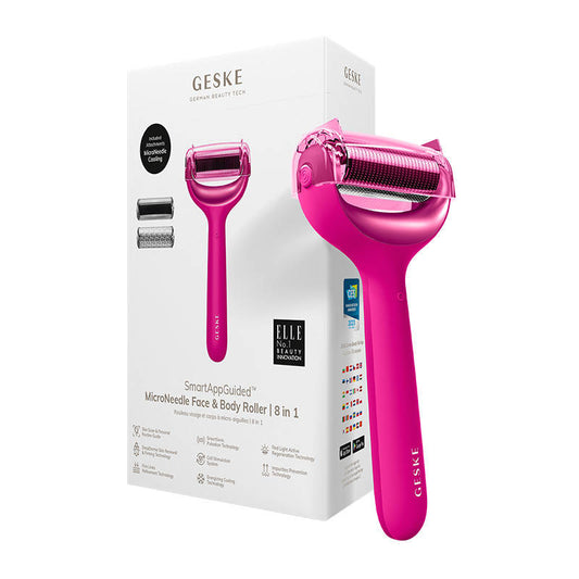 Micro Needle Face&Body Roller 8in1 Geske with APP (starlight)_0