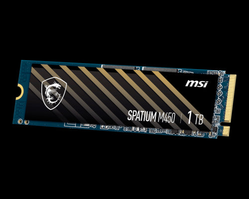 MSI SPATIUM M450 PCIe 4.0 NVMe M.2 1TB PCI Express 4.0 3D NAND_4