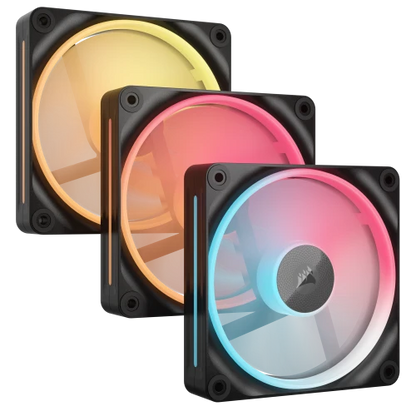 Ventoinha CORSAIR iCUE LINK LX120-R RGB Reverse / Preto_0