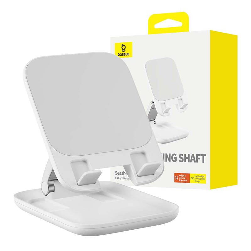 Folding Tablet Stand Baseus Seashell (white)_0